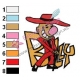 The Grim Adventures of Billy and Mandy Embroidery Design 04